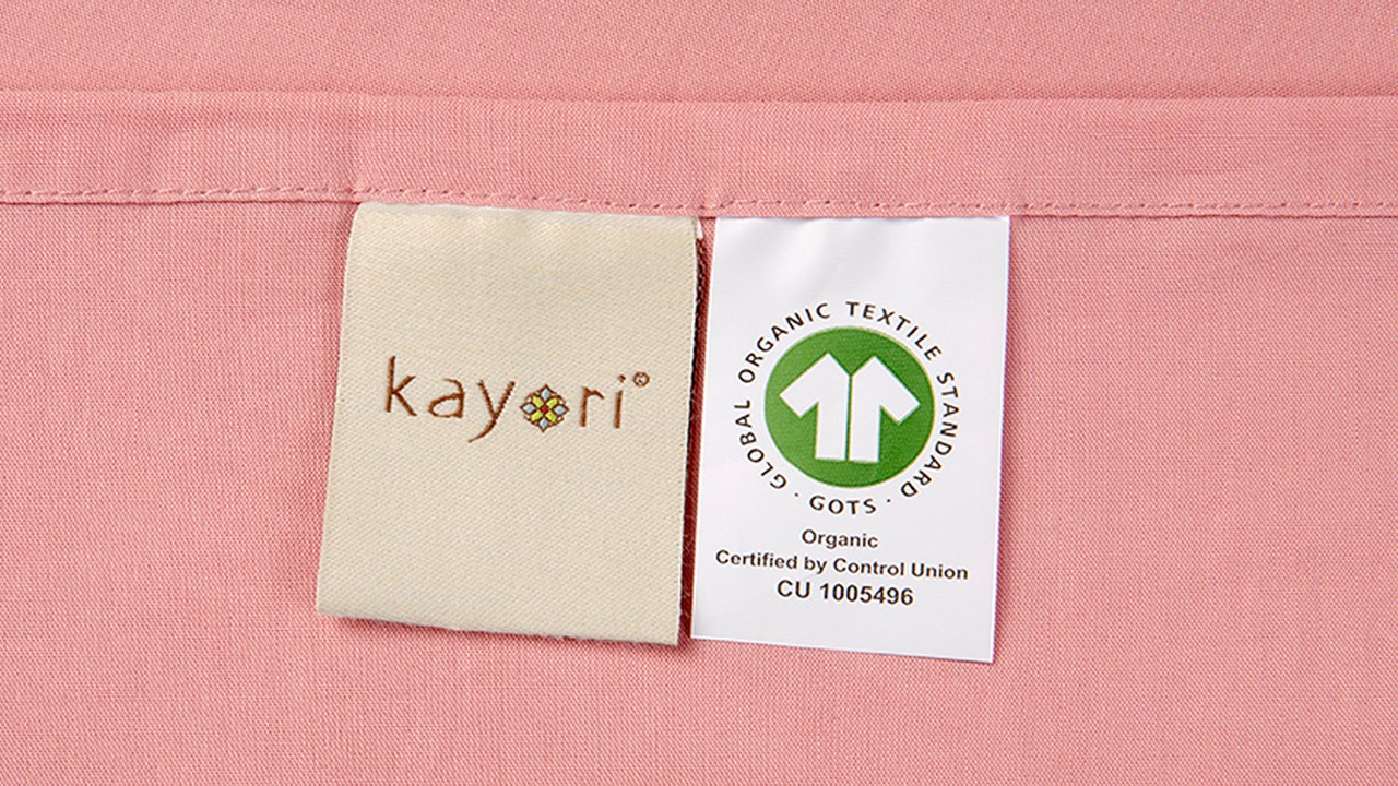 Kayori Hoeslaken Shizu - 160 x 200 cm - Roze