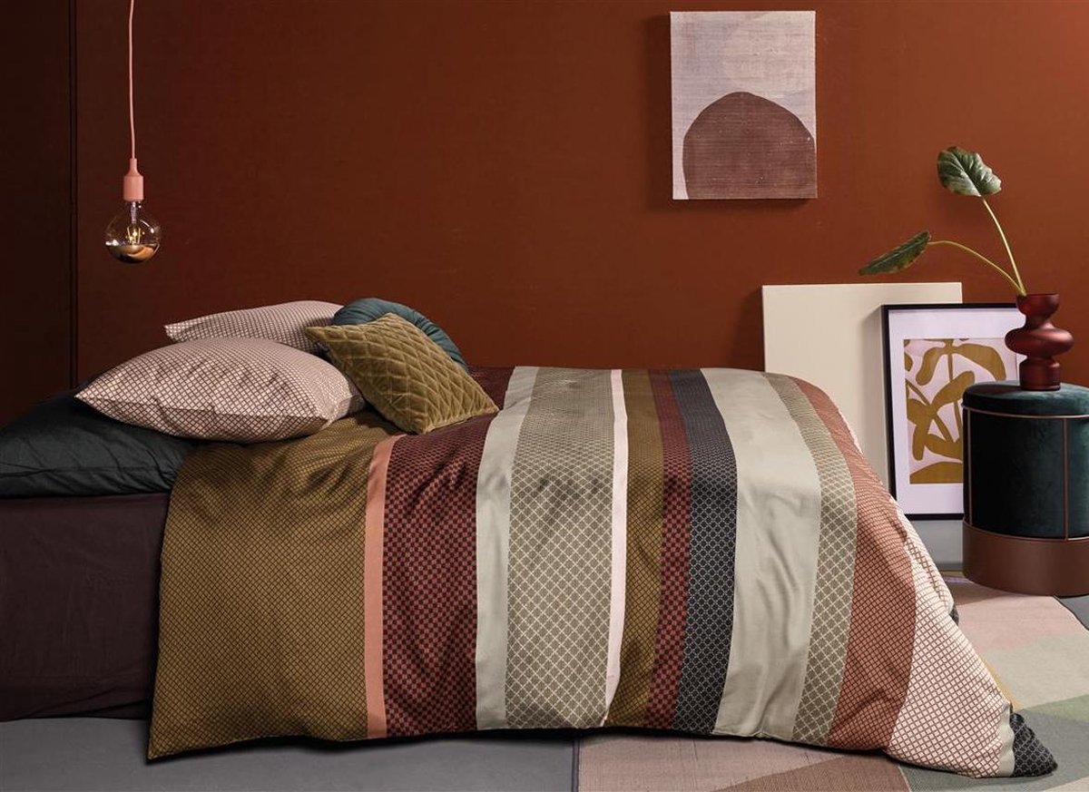 Beddinghouse Dekbedovertrek Audrey - 240 x 200/220 cm - Groen