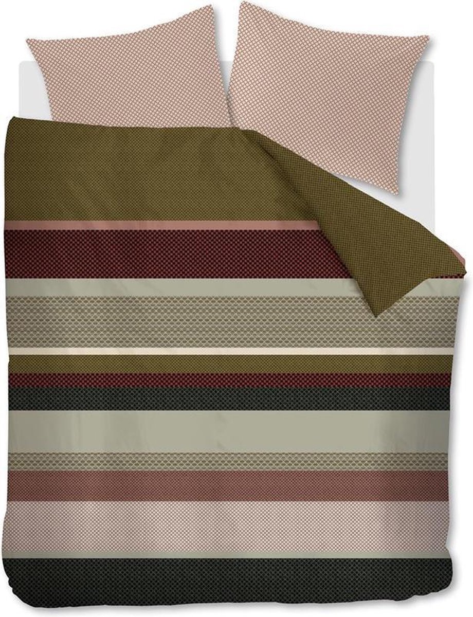 Beddinghouse Dekbedovertrek Audrey - 240 x 200/220 cm - Groen