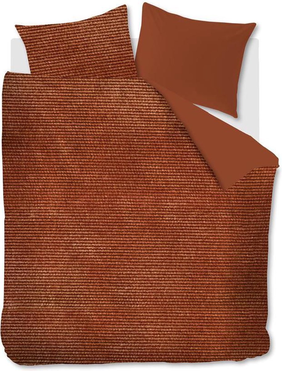 Dekbedovertrek Cosy Corduroy - 200 x 200/220 cm - Rood