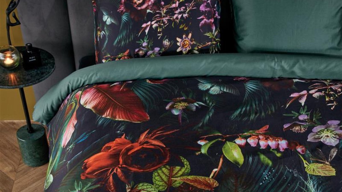 Kardol Verstraten Dekbedovertrek Dusk To Dawn - 240 x 200/220 cm - Groen