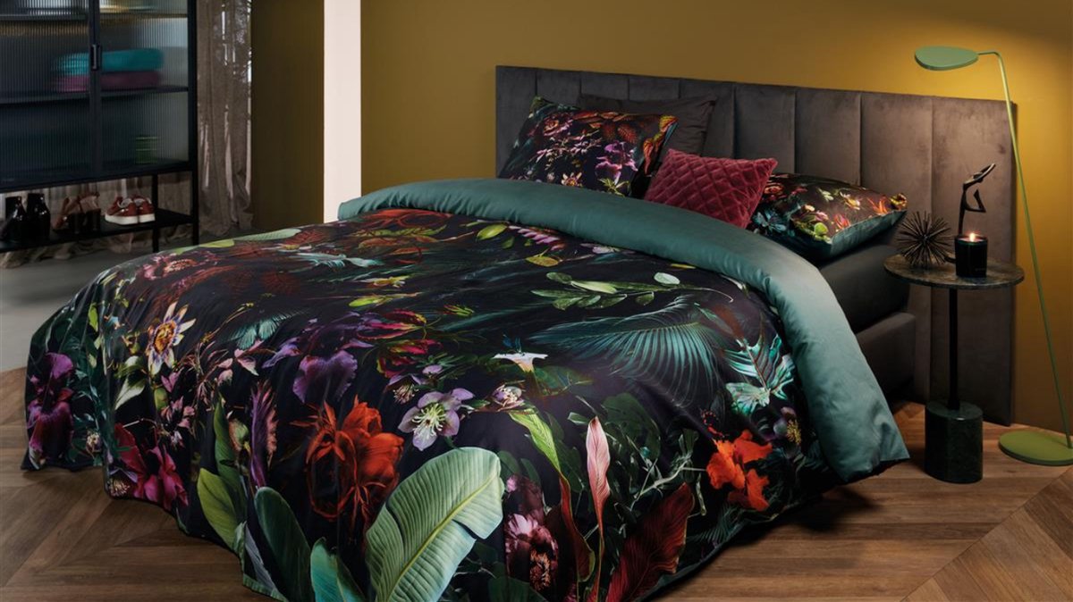 Kardol Verstraten Dekbedovertrek Dusk To Dawn - 240 x 200/220 cm - Groen