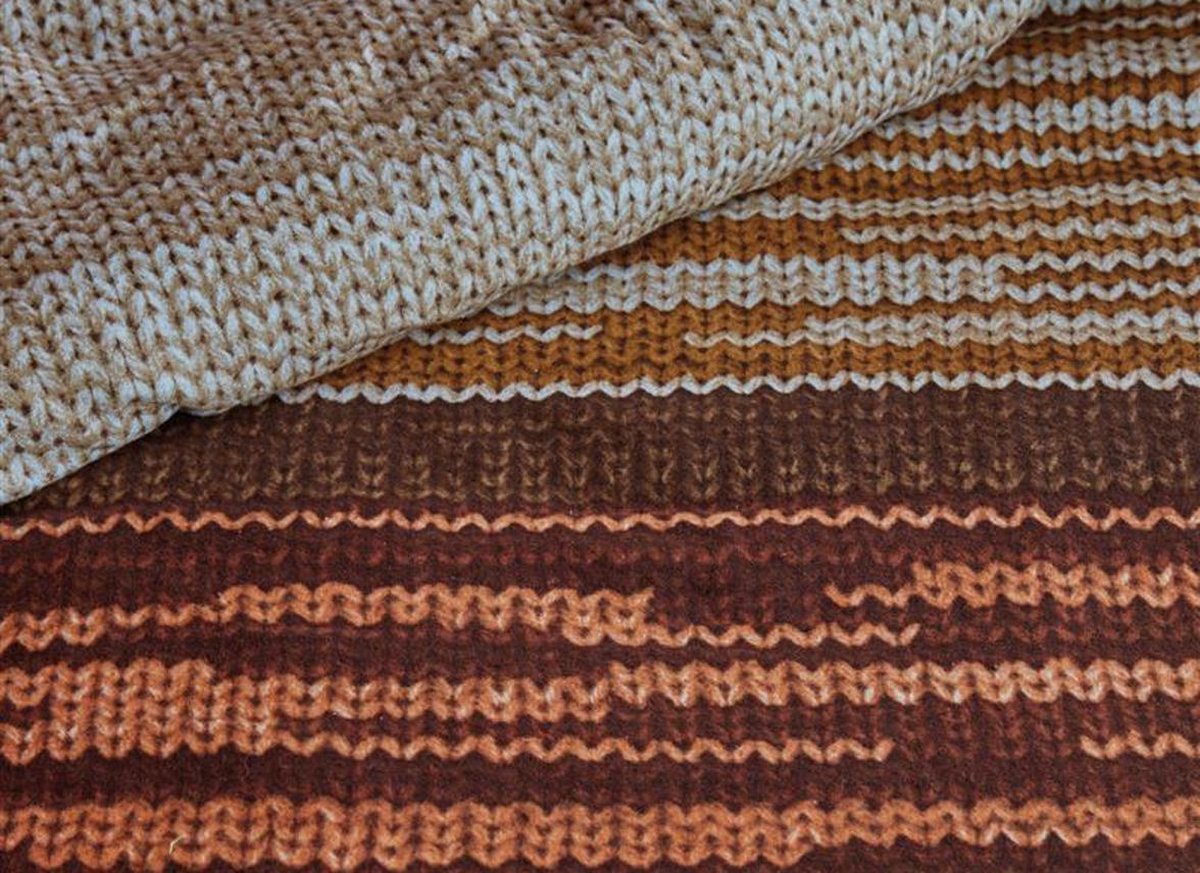 Beddinghouse Dekbedovertrek Fardau - 200 x 200/220 cm - Bruin