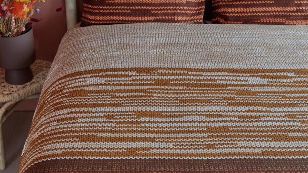 Beddinghouse Dekbedovertrek Fardau - 200 x 200/220 cm - Bruin