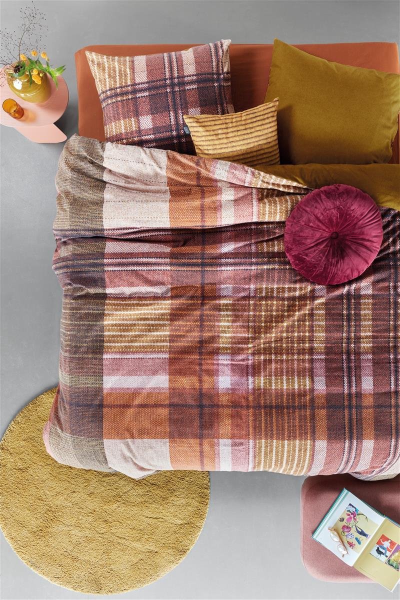 Beddinghouse Dekbedovertrek Rubey - 200 x 200/220 cm - multicolour - Geel