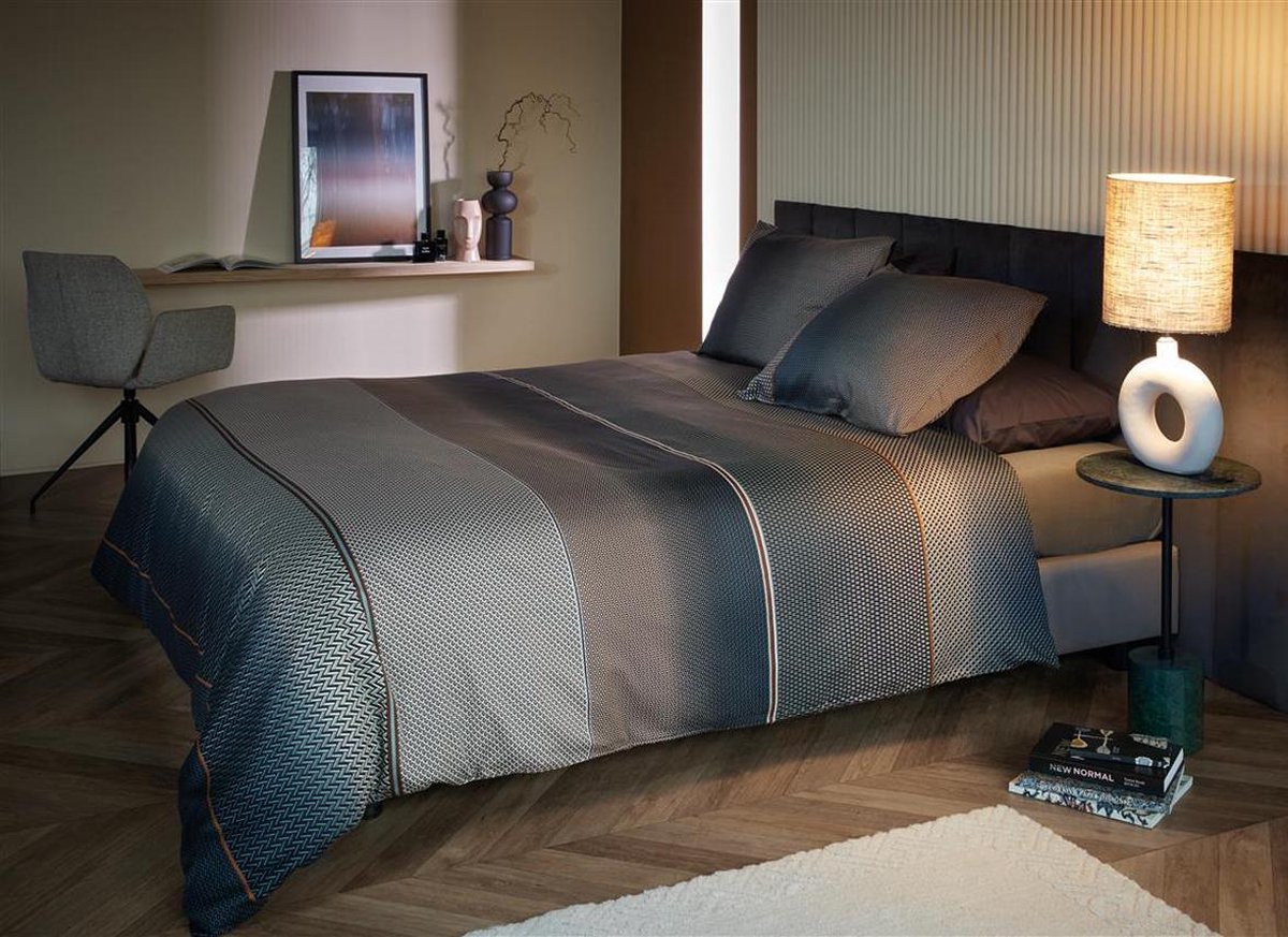 Kardol Verstraten Dekbedovertrek Shade - 200 x 200/220 cm - Blauw