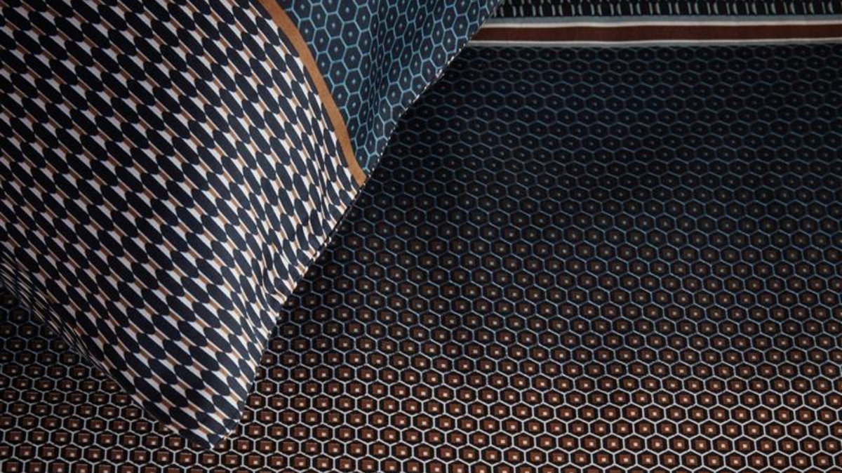 Kardol Verstraten Dekbedovertrek Shade - 200 x 200/220 cm - Blauw