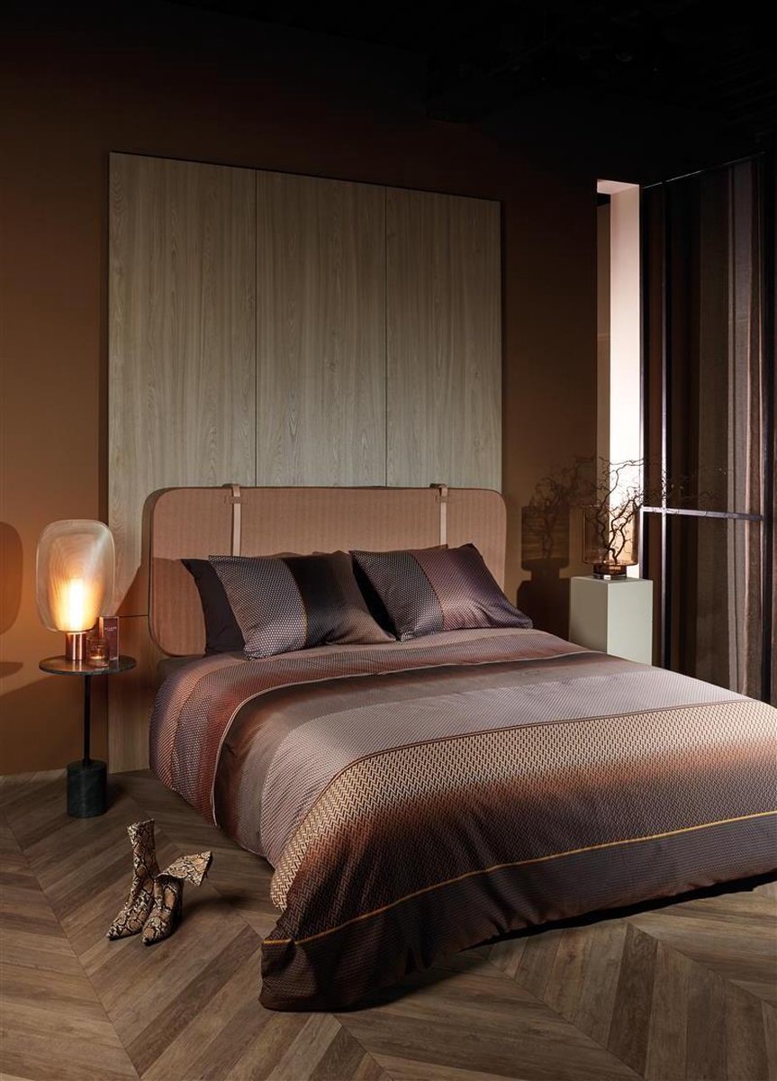 Kardol Verstraten Dekbedovertrek Shade - 240 x 200/220 cm - Bruin