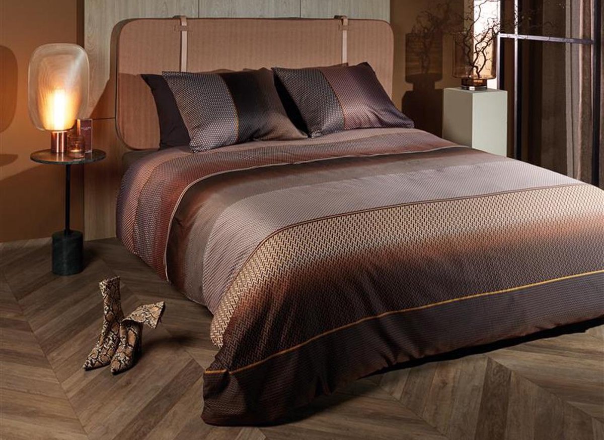 Kardol Verstraten Dekbedovertrek Shade - 240 x 200/220 cm - Bruin