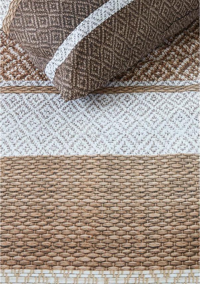 Beddinghouse Dekbedovertrek Theodore - 240 x 200/220 cm - ecru - Grijs