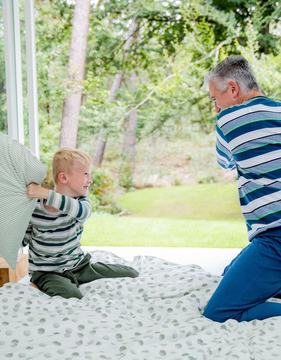 Covers & Co Dekbedovertrek Absolutely Dot - 200 x 200/220 cm - Groen