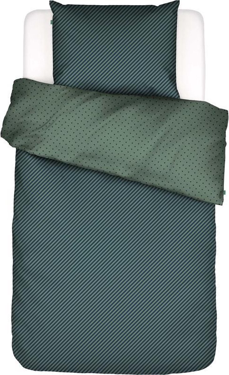 Covers & Co Dekbedovertrek No Stripes No Glory - 200 x 200/220 cm - Groen
