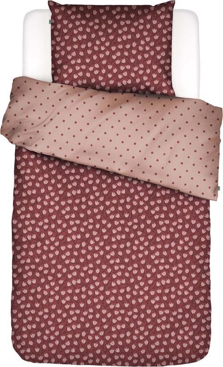 Covers & Co Dekbedovertrek Tulip Mania - 240 x 200/220 cm - Rood