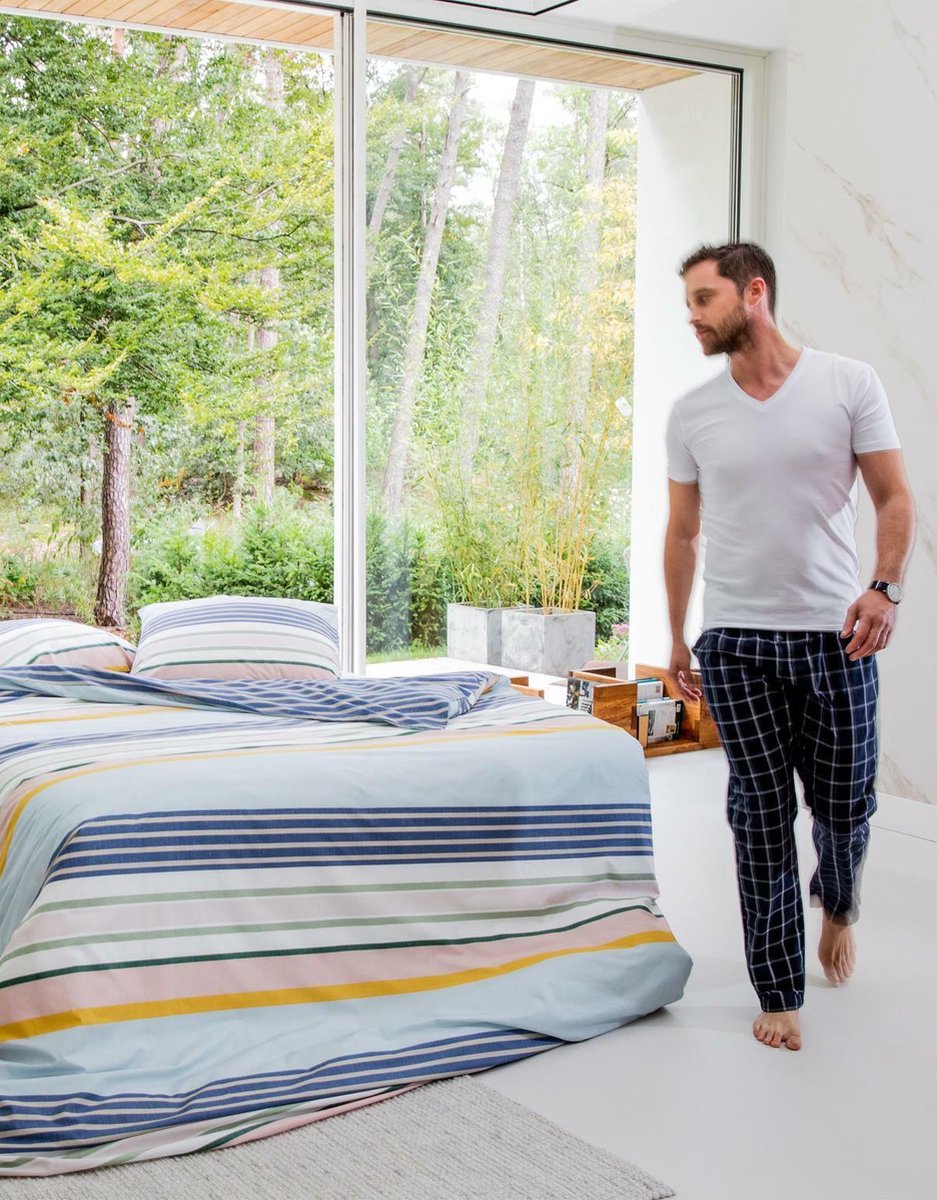 Covers & Co Dekbedovertrek Walk The Line - 240 x 200/220 cm - multicolour