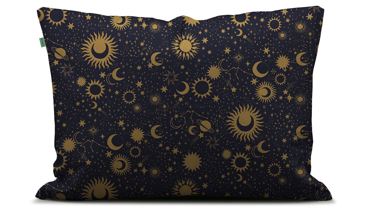 Covers & Co Kussensloop Luna Tic - 60 x 70 cm - Blauw