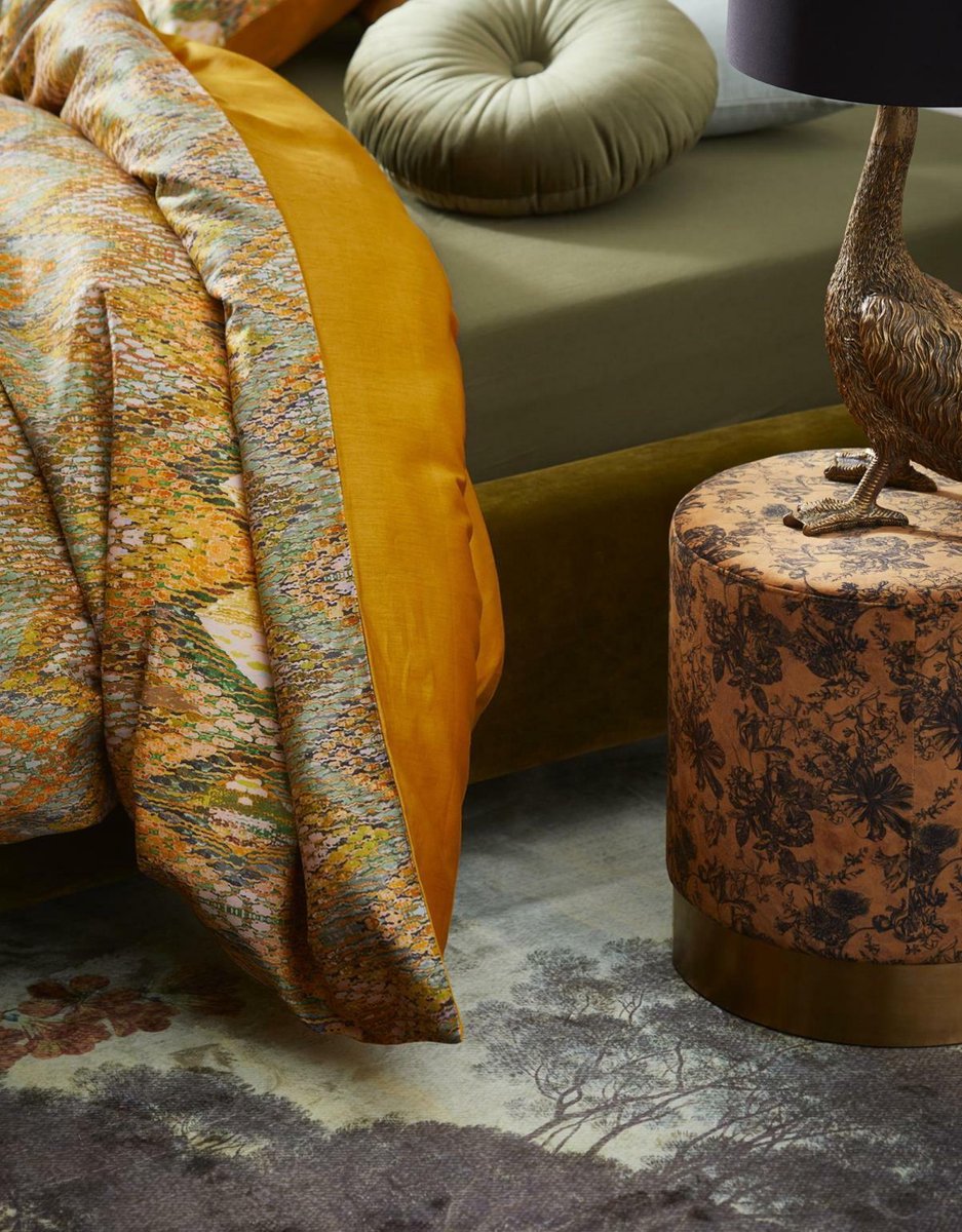 Essenza Hoeslaken Satin - 80 x 200 cm - Groen