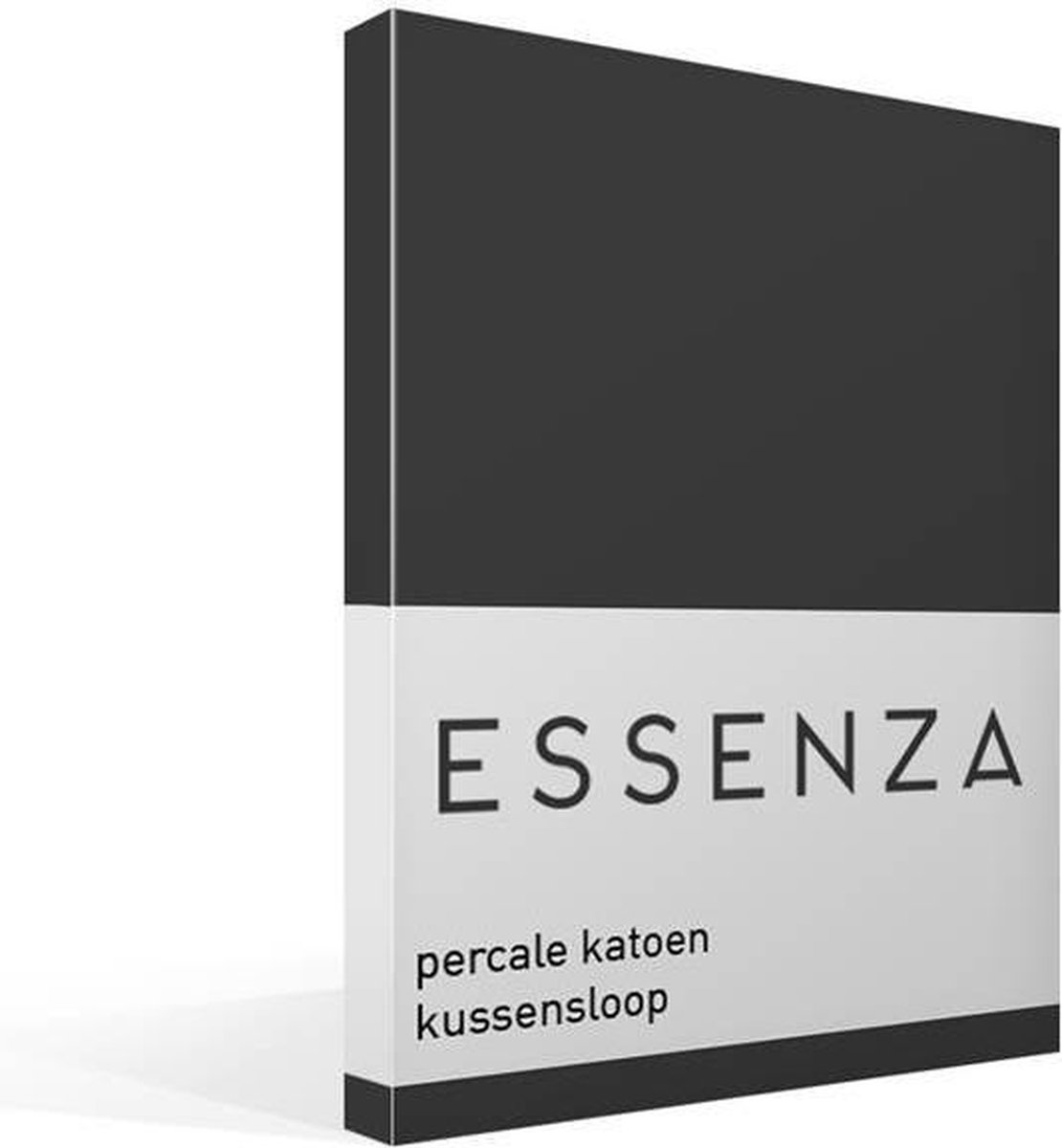 Essenza Kussensloop Premium Percale - 60 x 70 cm - antraciet