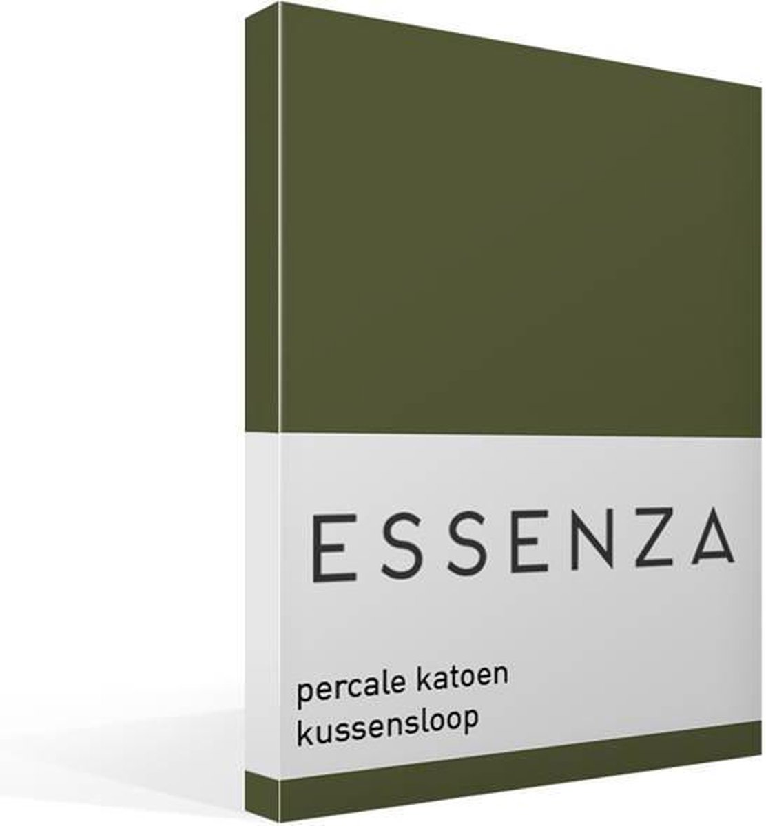 Essenza Kussensloop Premium Percale - 60 x 70 cm - Groen