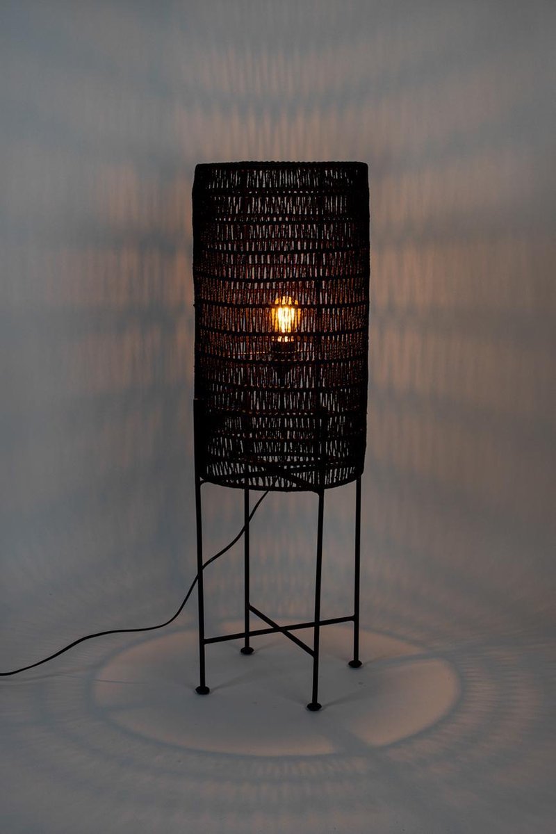 Dutchbone Kari Vloerlamp - Zwart