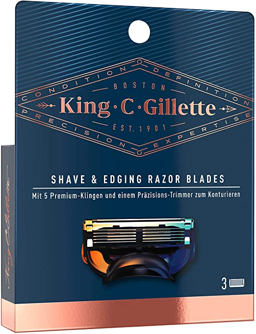 Gillette King C. Scheermesjes - 6 Stuks