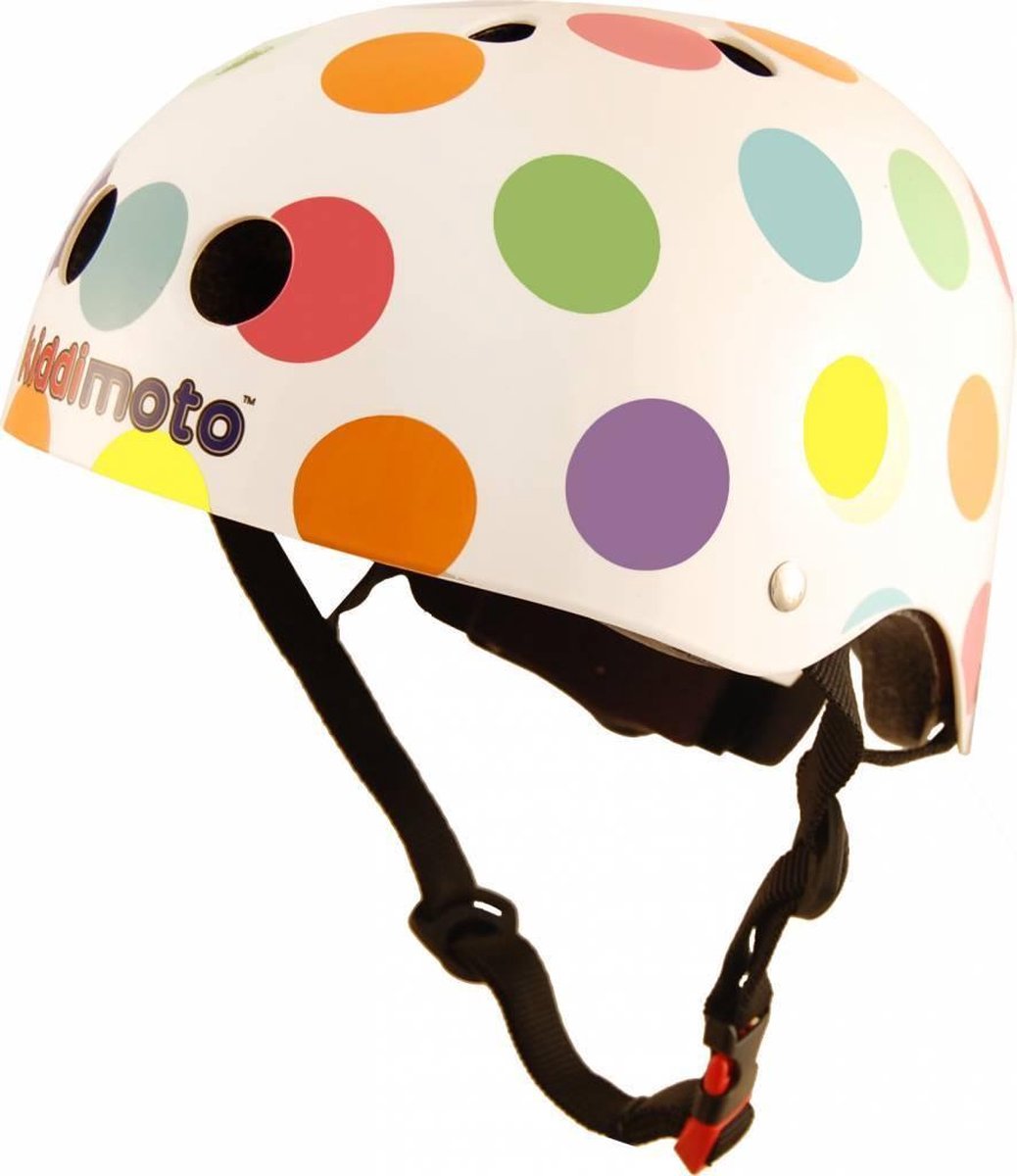 KiddiMoto helm Pastel Dotty , medium