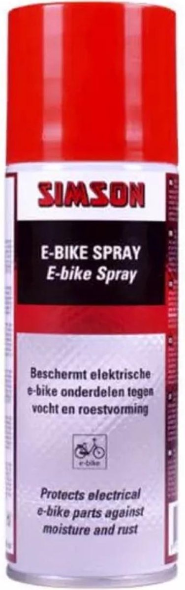 Simson E-bike spray - Rood