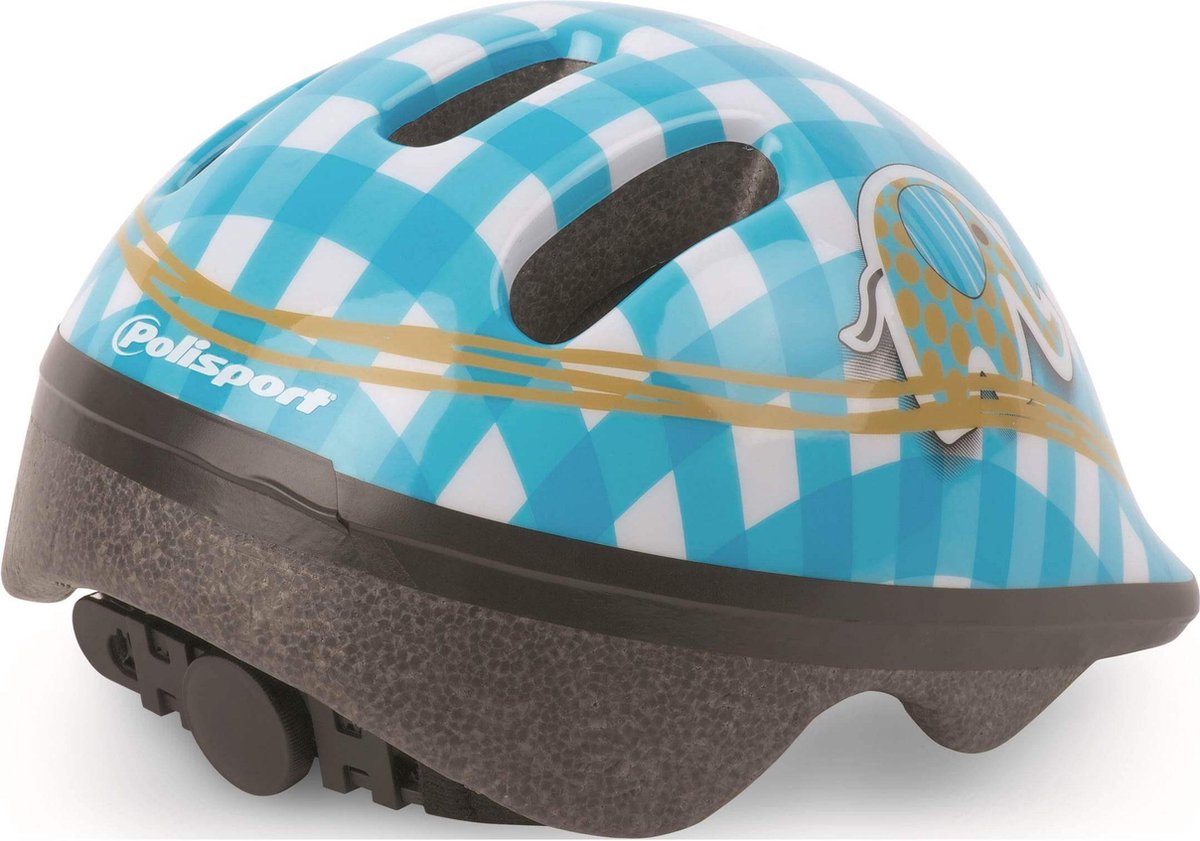 Polisport helm Elephant XXS bl/wt - Blauw