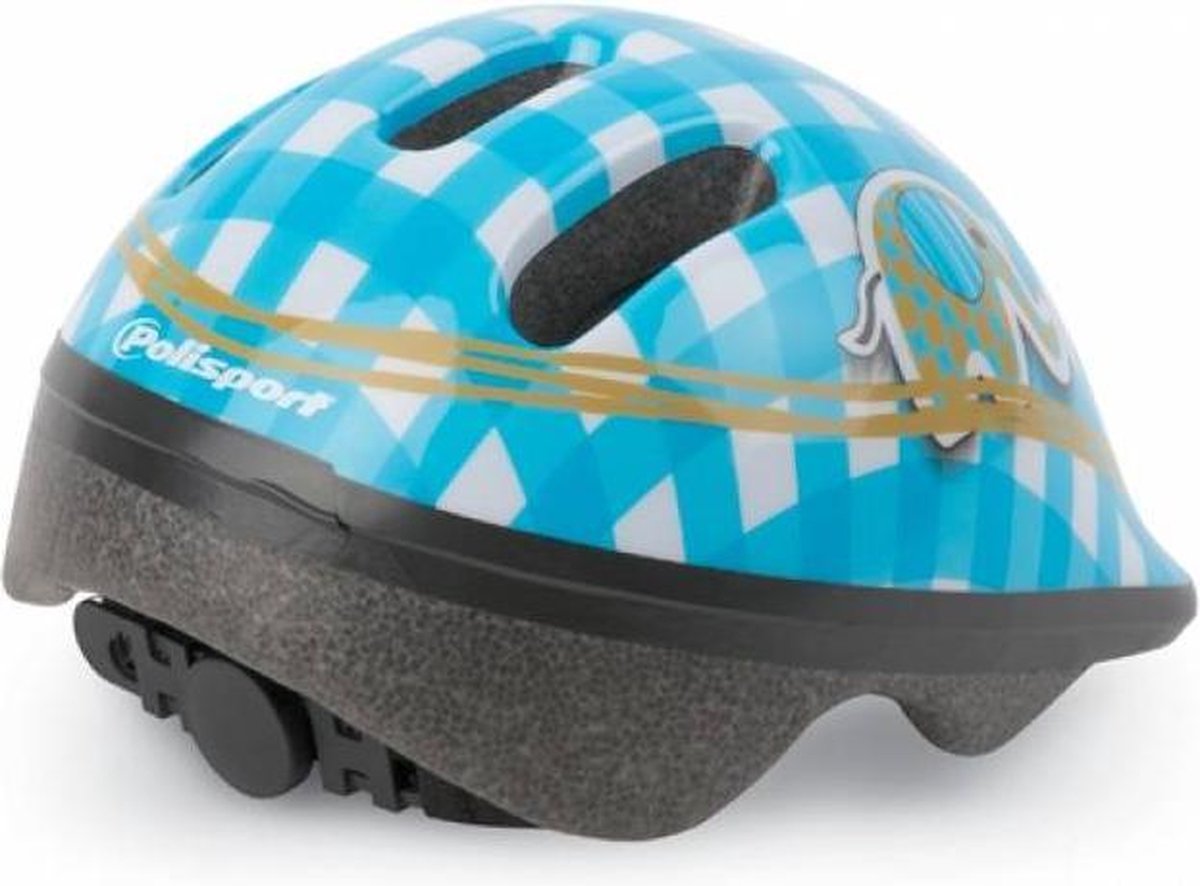 Polisport helm Elephant XXS bl/wt - Blauw