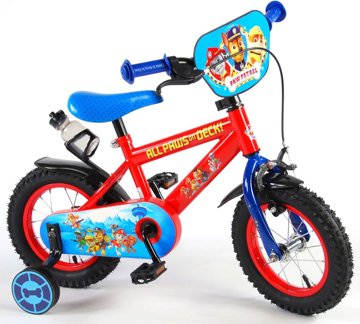 Volare Paw Patrol Kinderfiets Jongens 12 inch/ - Rood