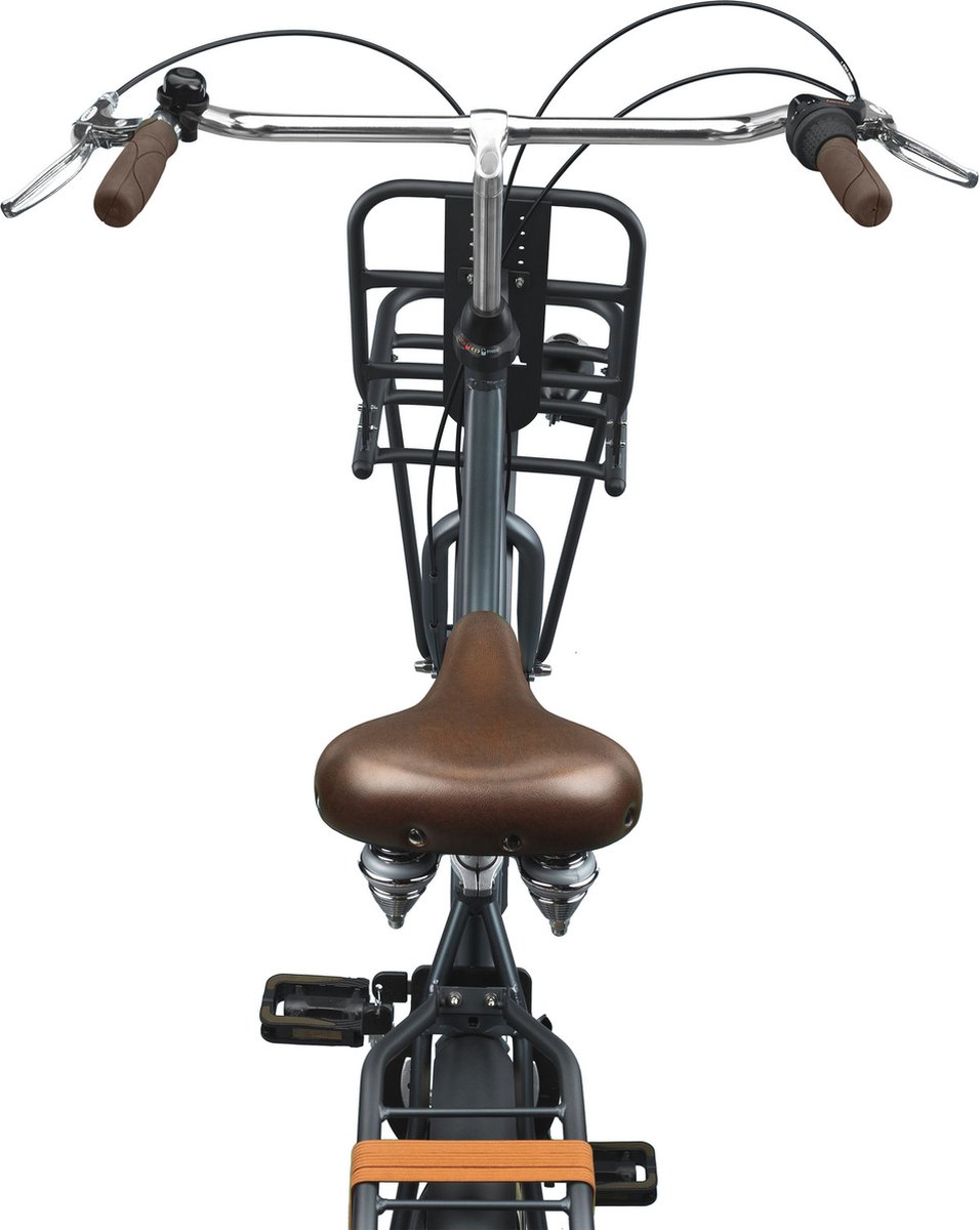 Altec Retro Transportfiets 28 inch 57cm Smoke Grey 3v - Grijs