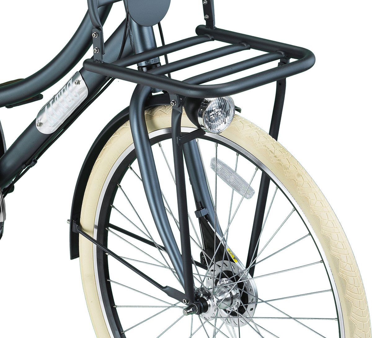 Altec Retro Transportfiets 28 inch 57cm Smoke Grey 3v - Grijs