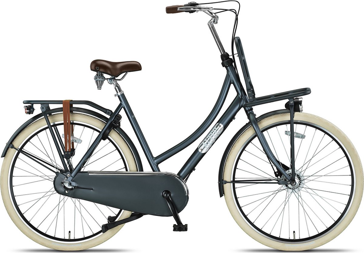 Altec Retro Transportfiets 28 inch 57cm Smoke Grey 3v - Grijs