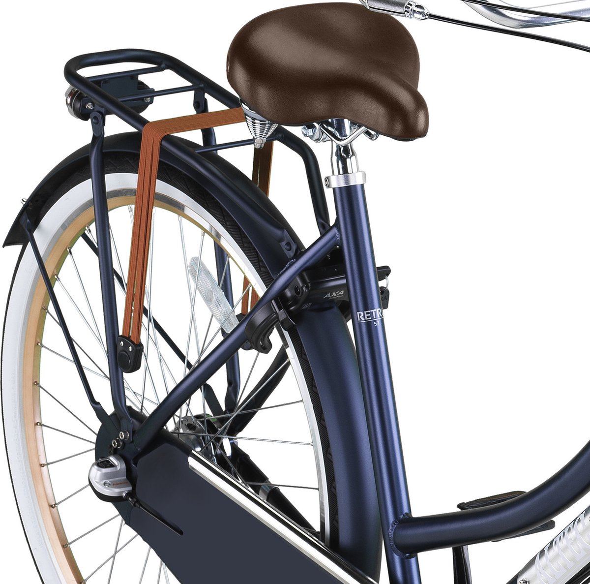 Altec Retro Transportfiets 28 inch 57cm Blue Jeans 3v - Blauw