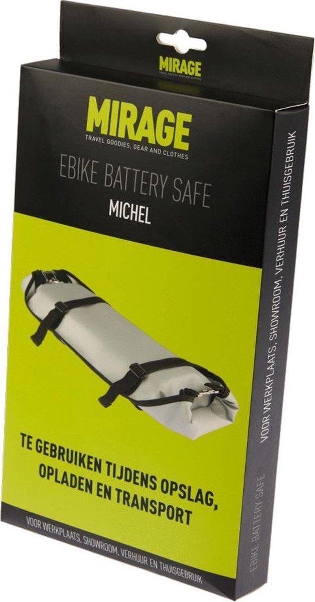 Mirage E-bike Battery Safe Michel - Silver