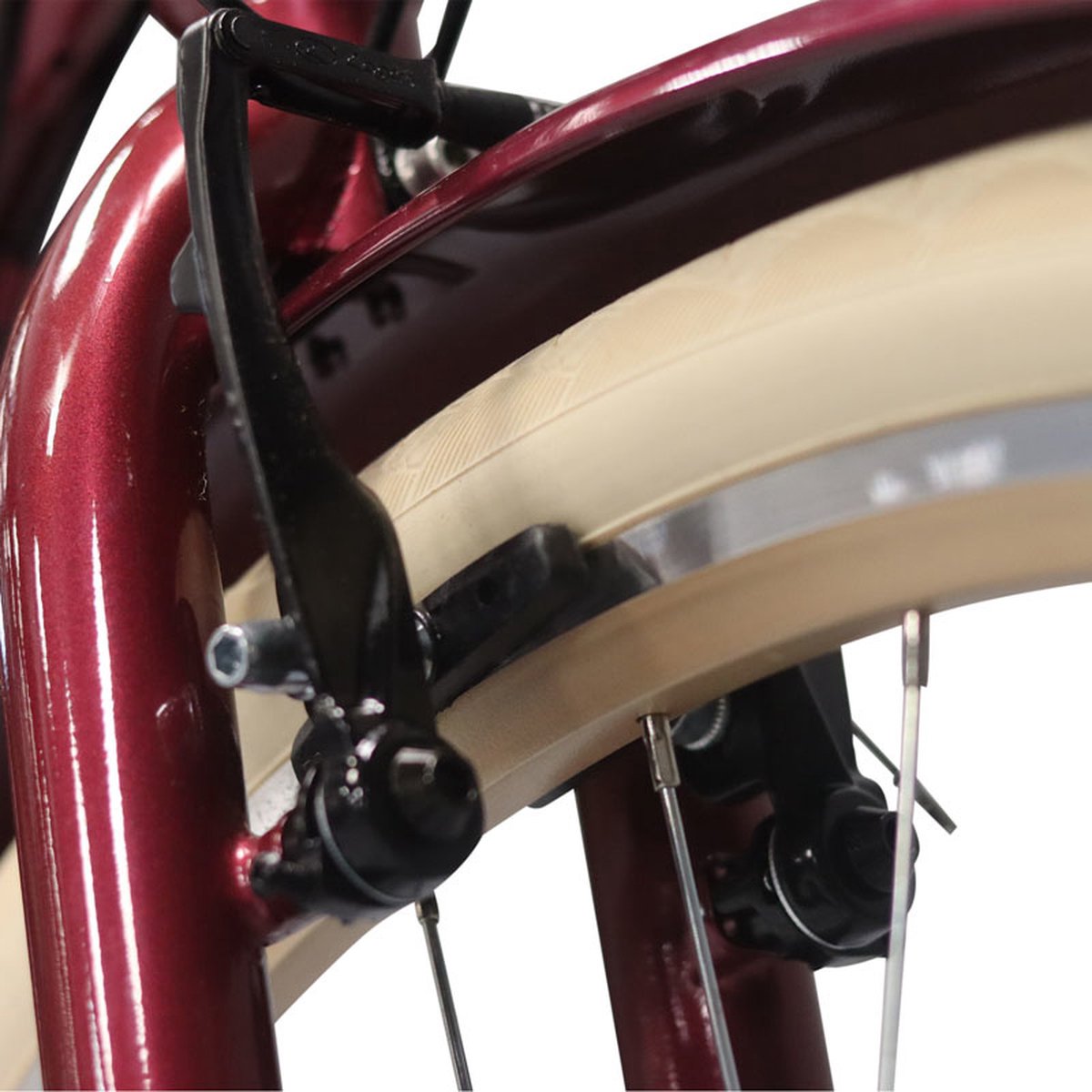 Crown Rio Plus Damesfiets 28 inch 53cm Ash Gray 3v - Grijs