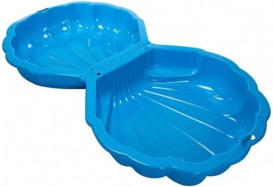 Paradiso Toys Zandbak Schelpen 102 X 88 Cm 2-delig - Blauw