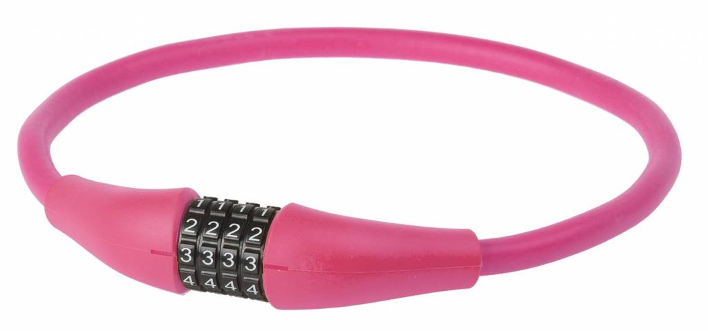 M-wave Kabelslot+Cyfer Silicon Pink