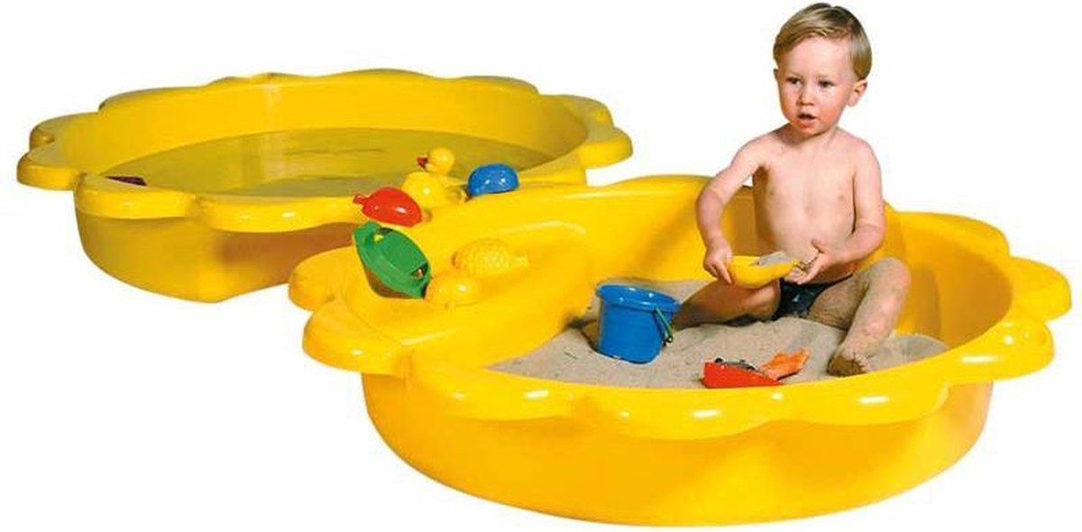 Paradiso Toys Zandbak Zonnebloem 114 Cm 2-delig - Geel