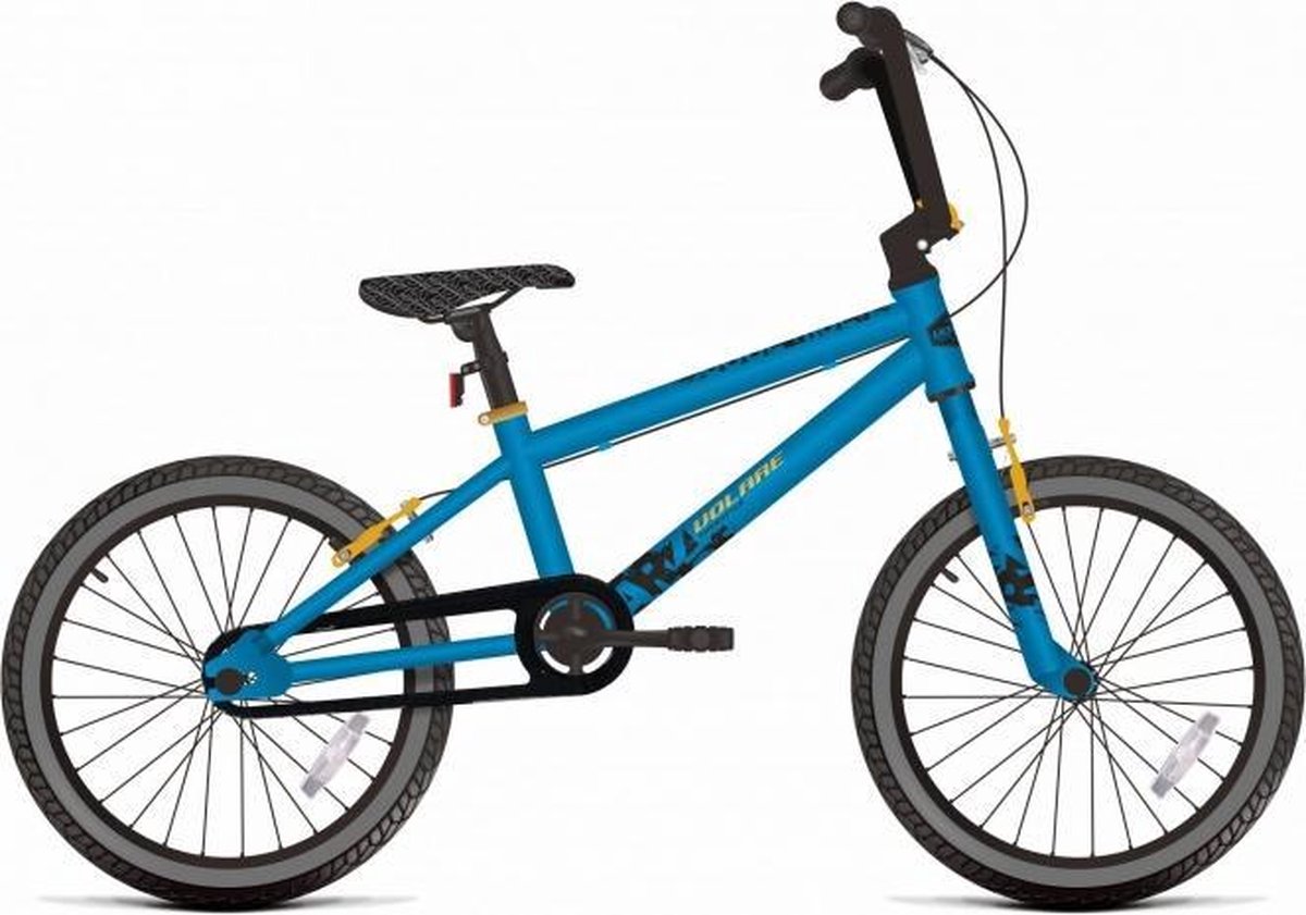 Volare Cool Rider 16 Inch 25,4 cm Jongens Knijprem - Blauw