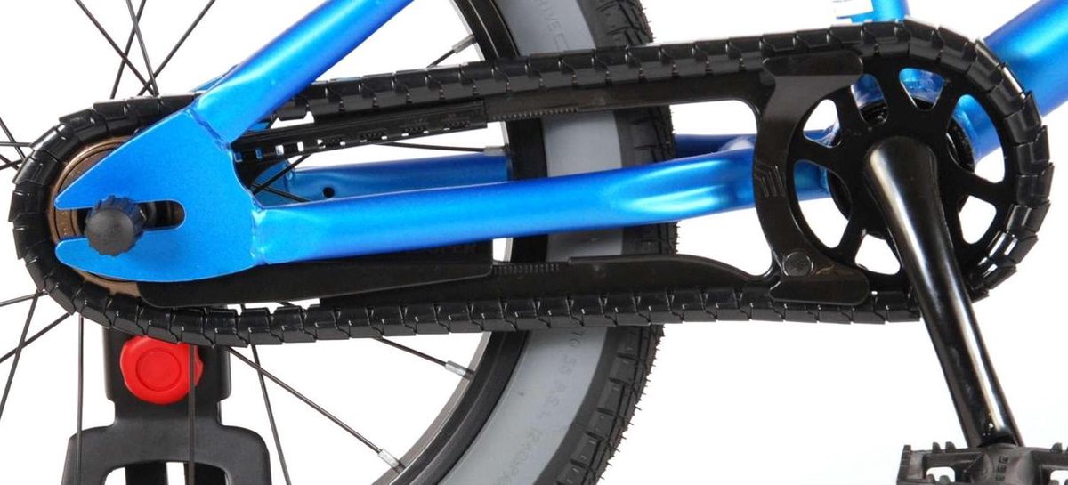 Volare Cool Rider 16 Inch 25,4 cm Jongens Knijprem - Blauw