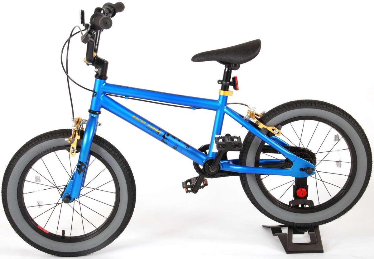 Volare Cool Rider 16 Inch 25,4 cm Jongens Knijprem - Blauw