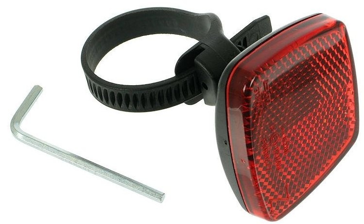 Achterreflector Mini-Z Met Schroefbeugel - Rood