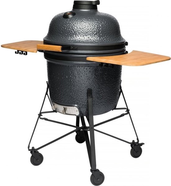 Berghoff Houtskoolbarbecue Keramiek Large, - Ron - Grijs