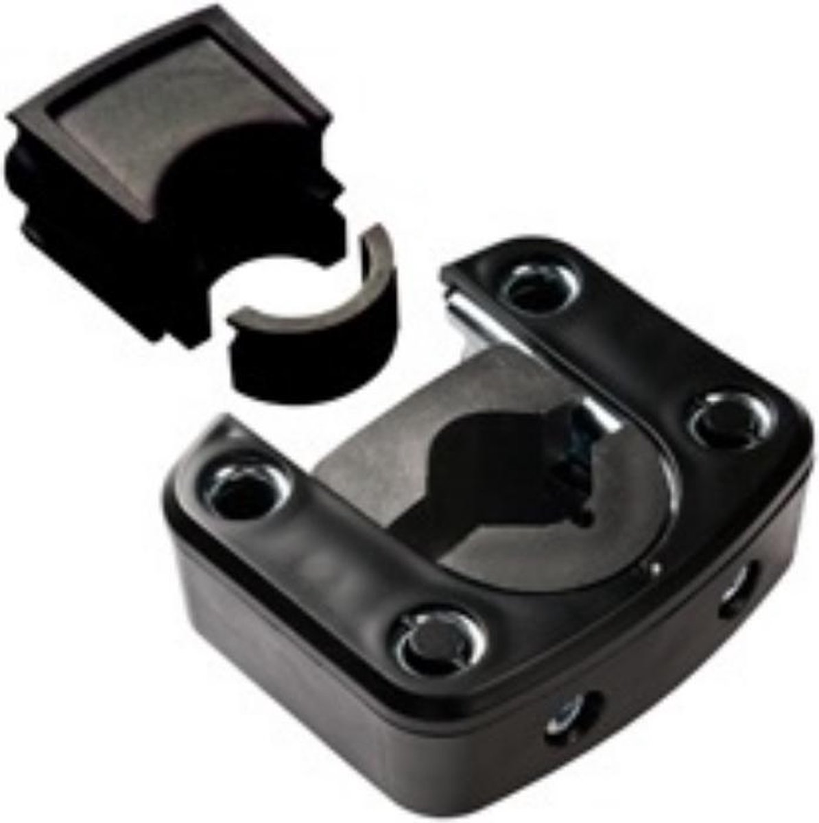 Bobike montageset mini+ mini City en mini One 10 cm - Zwart