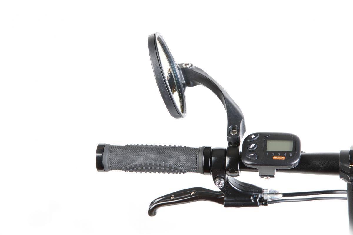 Mirage fietsspiegel Hi-Speed met klem links - Blauw