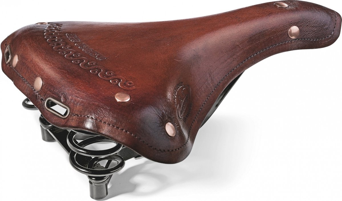 Selle Monte Grappa Zadelset Charleston Oxford Leer 3-delig - Bruin