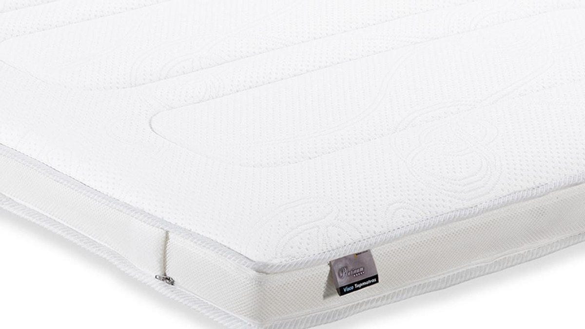 Traagschuim Topmatras Platinum Visco - 140 x 220 cm