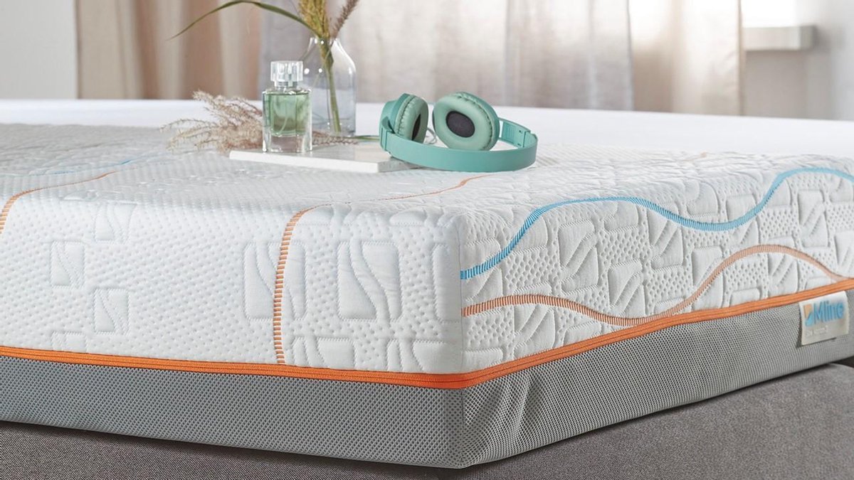 M line Traagschuim Matras Slow Motion 3 - 180 x 200 cm - tot 140 kg