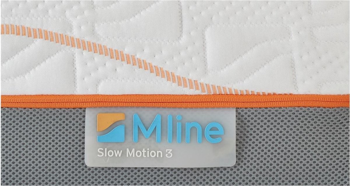 M line Traagschuim Matras Slow Motion 3 - 180 x 210 cm - tot 140 kg