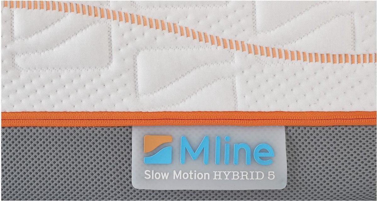 M line Traagschuim Matras Slow Motion 5 - 80 x 200 cm - tot 140 kg